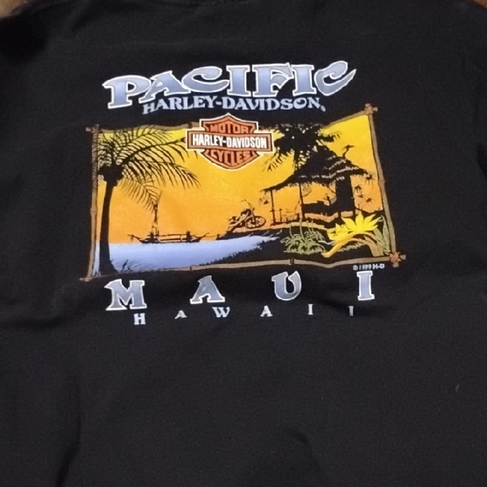 Harley-Davidson Pacific Maui Black T-Shirt